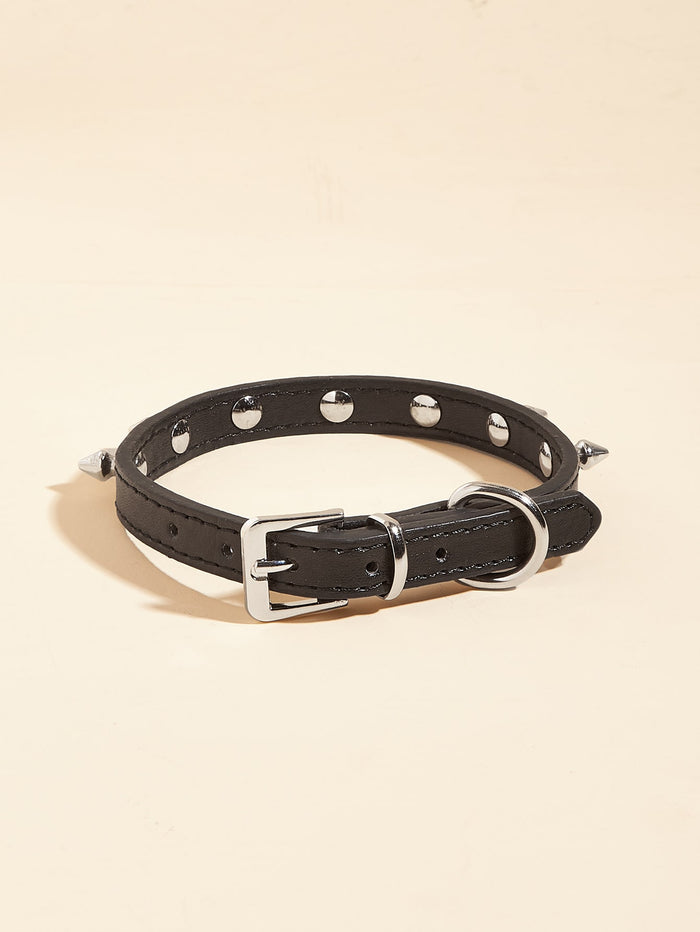 1pc Stud Decor Pet Collar - SAFICCO