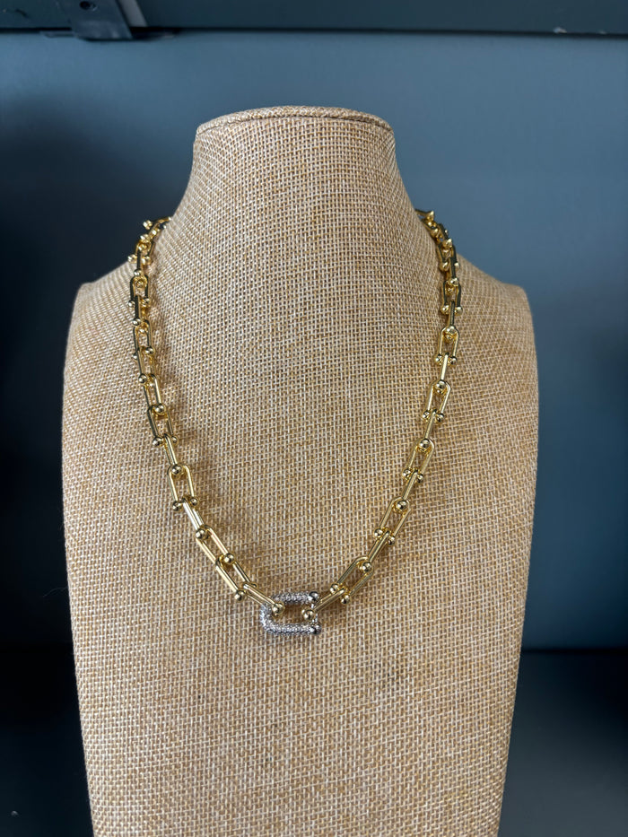 Lock It In Necklace