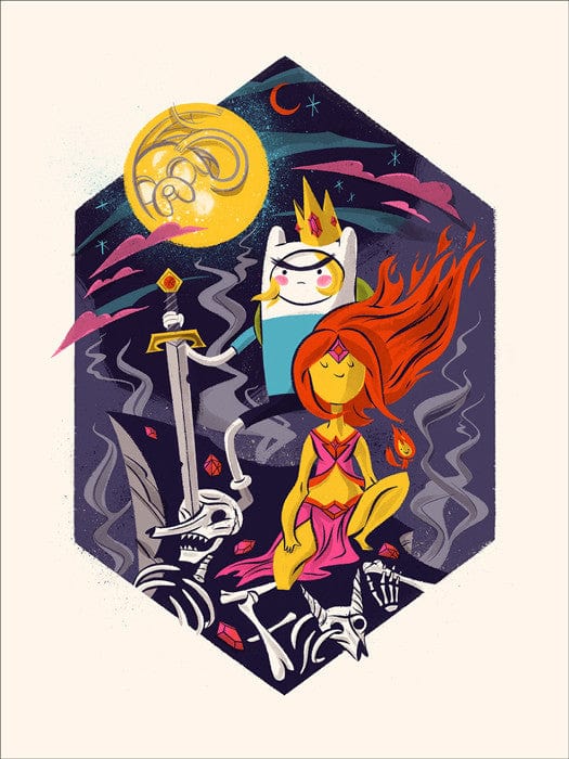 A Fighting Man of Ooo Anne Benjamin poster