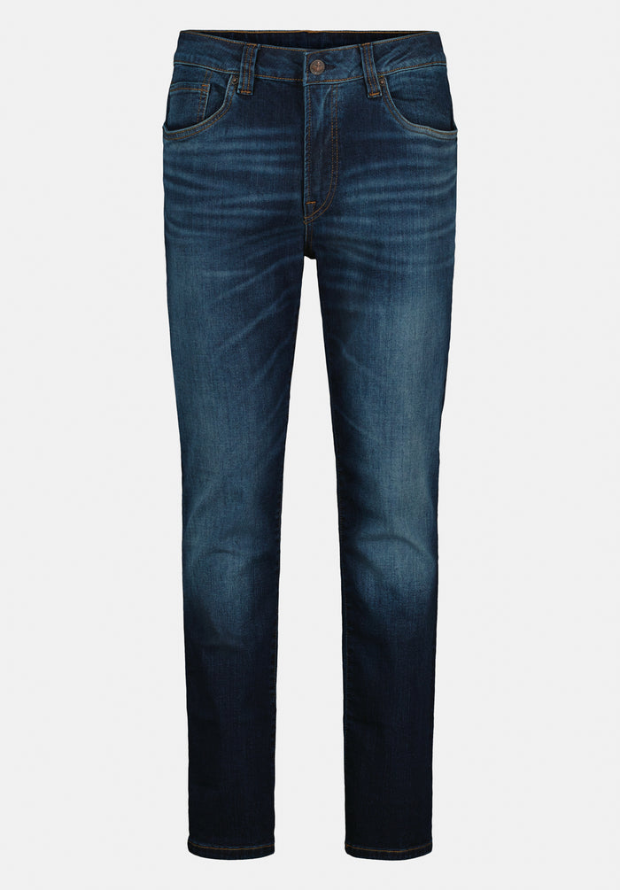 Buffalo Men Jeans Navy Denim Denim Pants Stretch