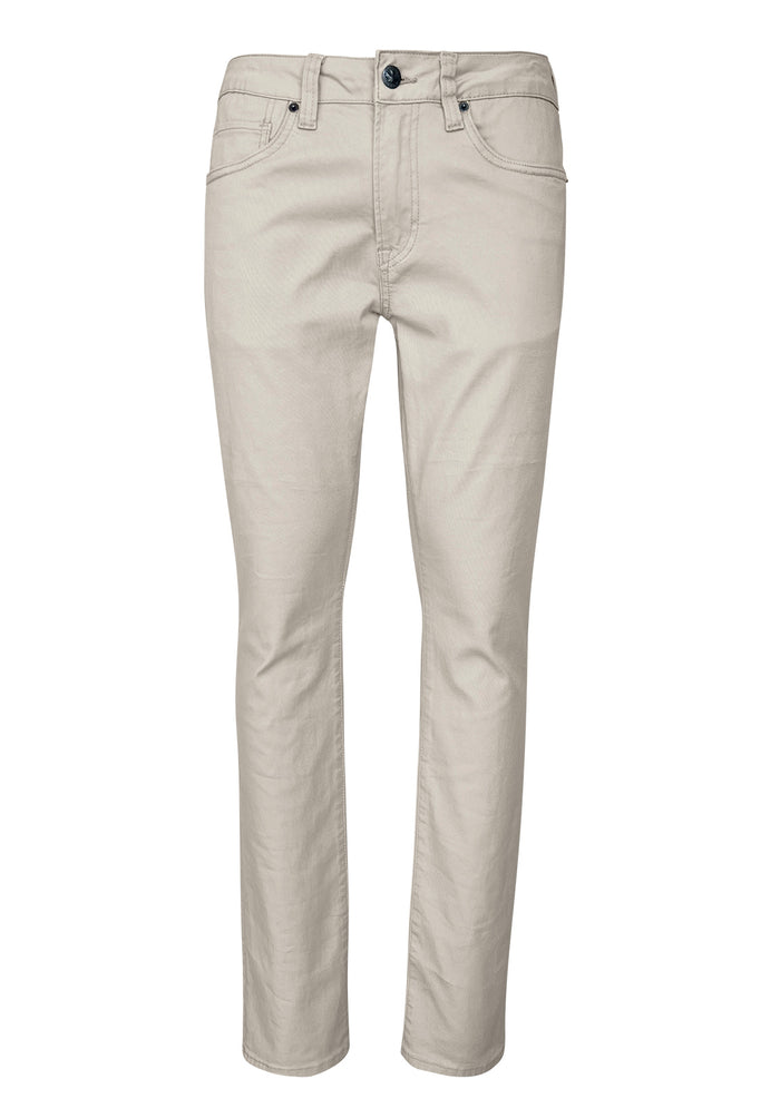 Buffalo Men Pants Brown Denim Denim Pants Stretch