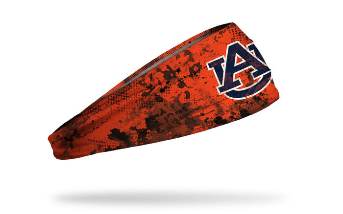 Auburn University: Grunge Orange Big Bang Lite Headband - View 2