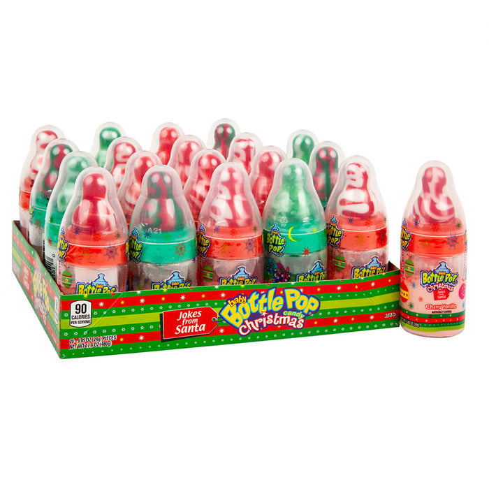 Baby Bottle Pop Christmas Lollipop - 20 Count