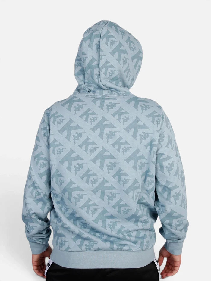 Buzo Kappa Authentic Fancy Azul Stone