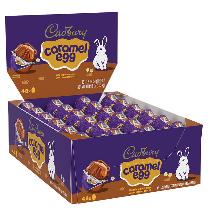 Cadbury Caramel Egg Candy - 48 Count