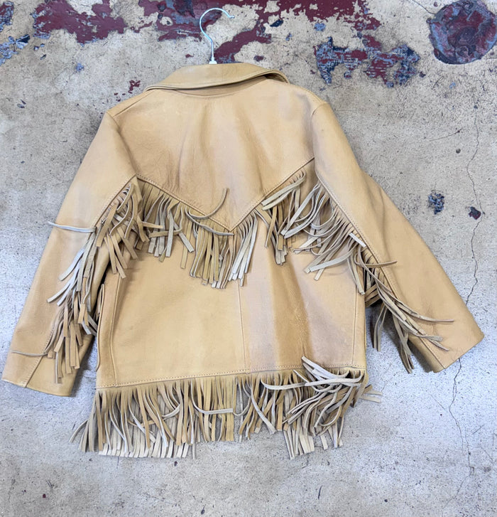 Child’s Buckskin Fringe Leather Jacket