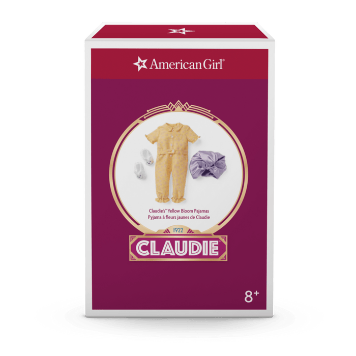 Claudie's™ Yellow Bloom Pajamas for 18-inch Dolls (Historical Characters)