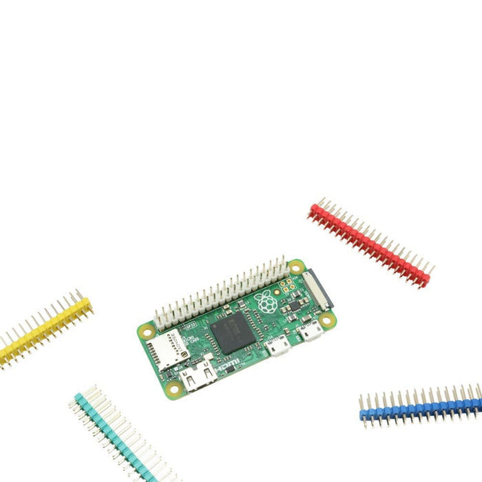 Coloured GPIO Headers - 5 Pack by The Pi Hut - The Pi Hut