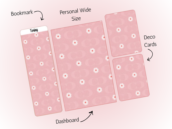 Dash Bundle | Personal Wide | CO Pink Daisy