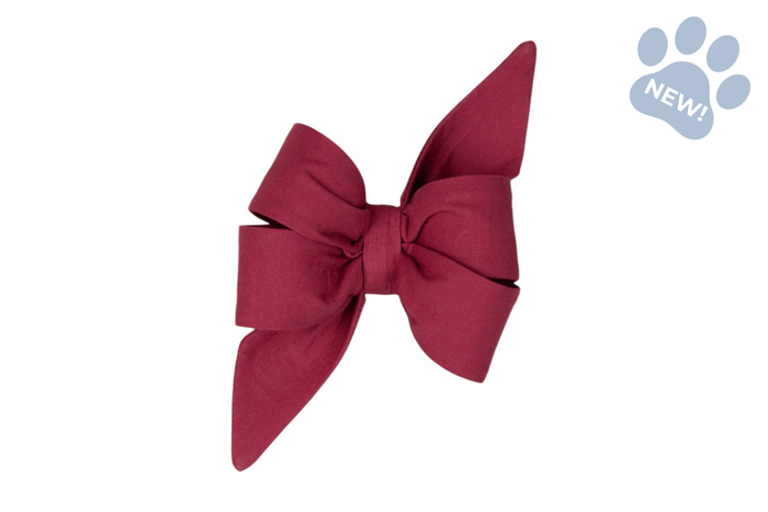 Deep Rose Belle Bow - Crew LaLa