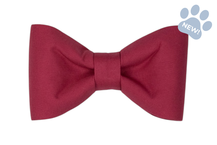 Deep Rose Bow Tie - Crew LaLa