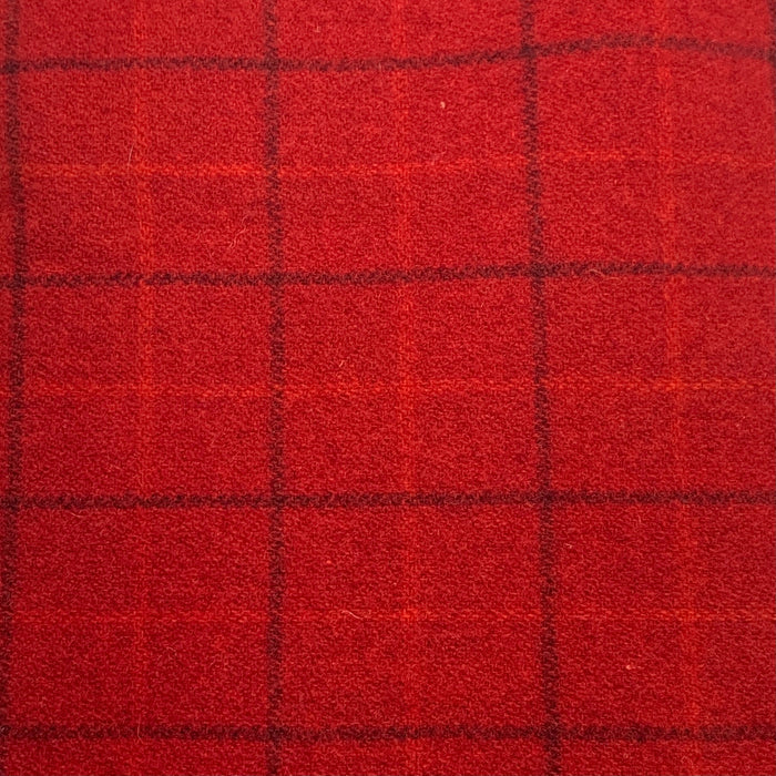 Dyed Wool - Rich Red