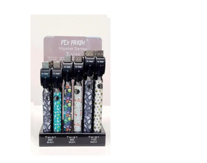 Fly Fresh Battery Hipster Series 24ct