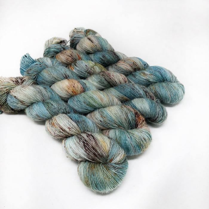 Frost Flowers - Linen Merino, wholesale