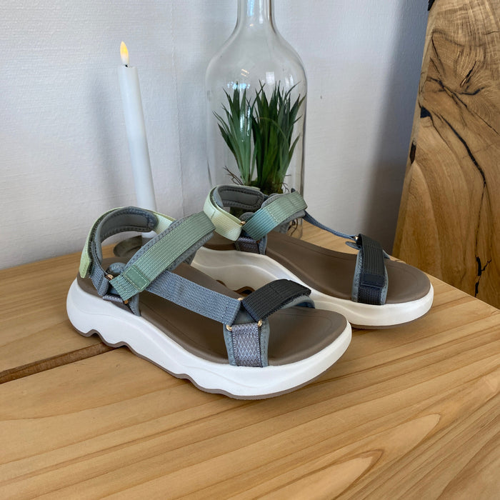 Green Comfort sandal - Lätt och stötdämpande grön sandal