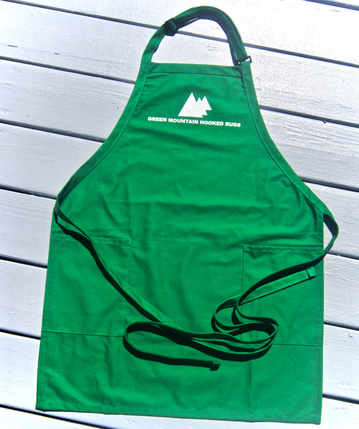 Green Mountain Long Apron - Rug Hooking Supplies