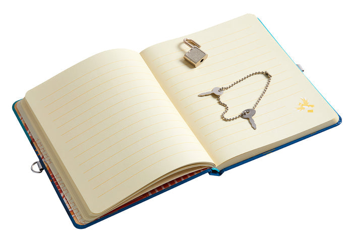 Harry Potter: Hogwarts Castle at Night Lock & Key Diary