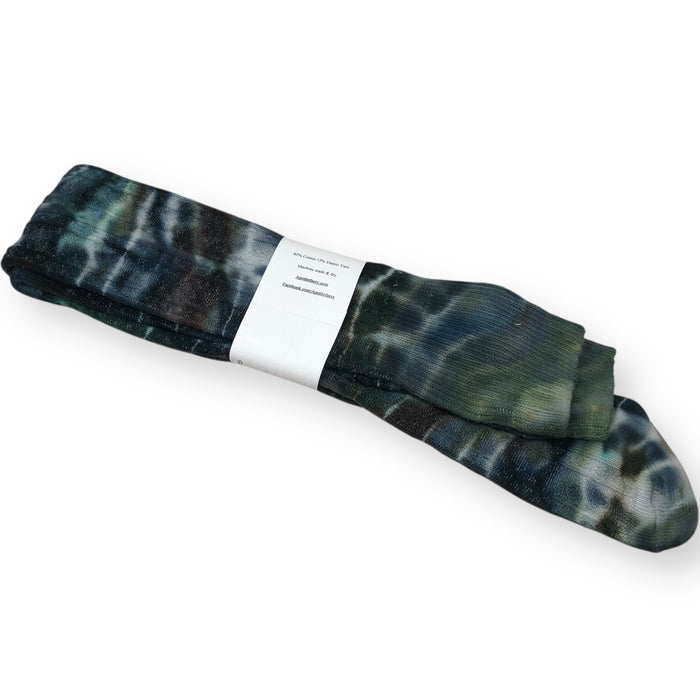 Ice dyed Thigh High socks