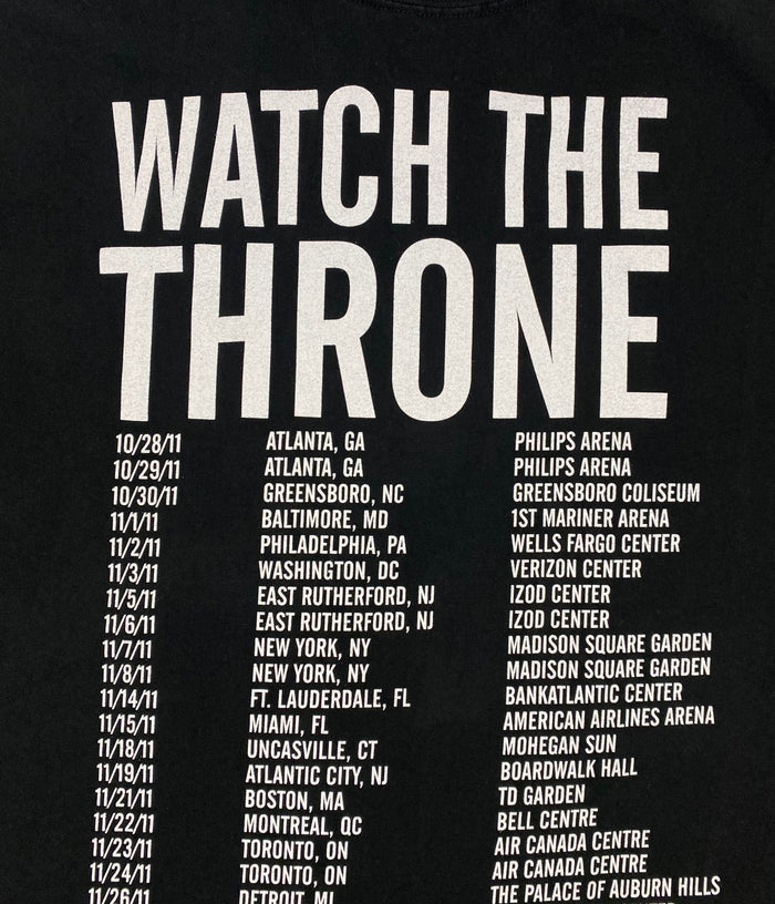 Watch The Throne 2012 Jay Z Portrait Tee