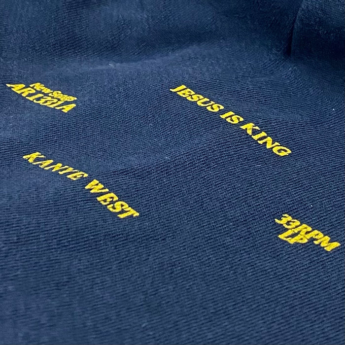 Jesus Is King 2019 Vinyl Album Sweatpants In Navy