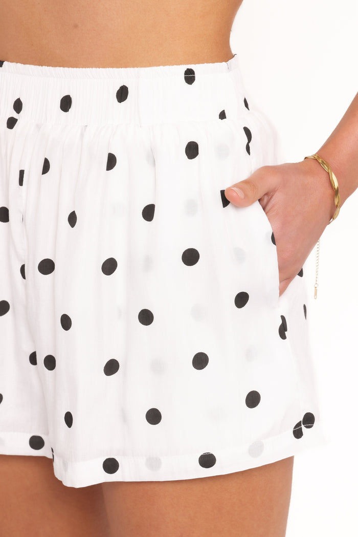 Petal and Pup USA SETS Julia Set - Black Polkadot