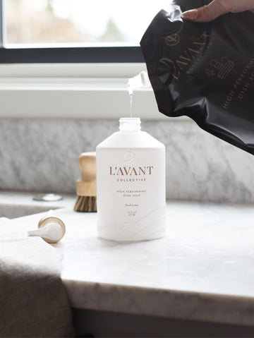 L'AVANT High Performing Dish Soap Refill Pouch -Fresh Linen