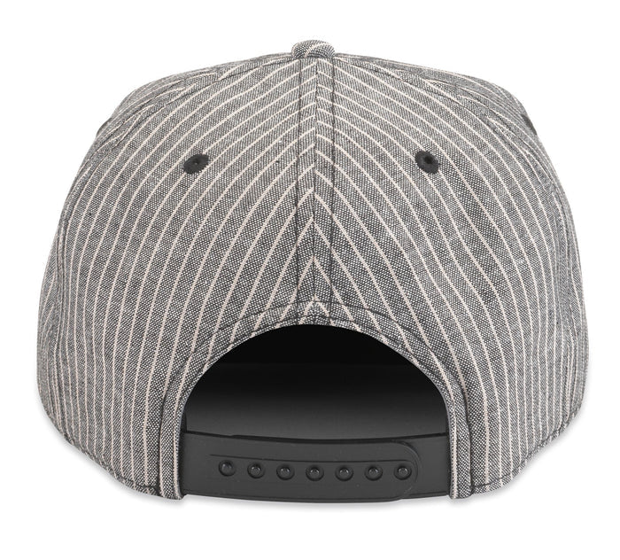 Licensed Jack Daniel’s Whiskey Cap Railroad Stripes