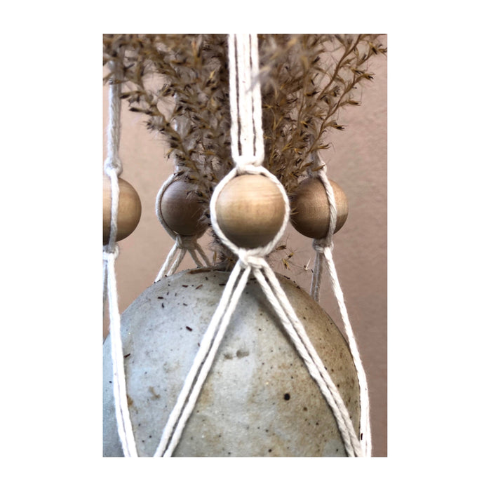 Little Feral Wooden Bead Plant Hanger
