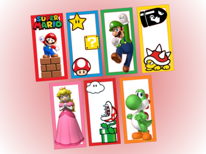 Mario | Cash Envelope Bundle | Set of 7