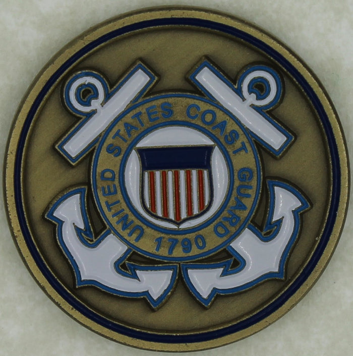 Master Chief Petty Officer Coast Guard Challenge Coin