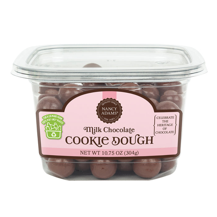 Milk Chocolate Cookie Dough Candy Tubs - 12 Count