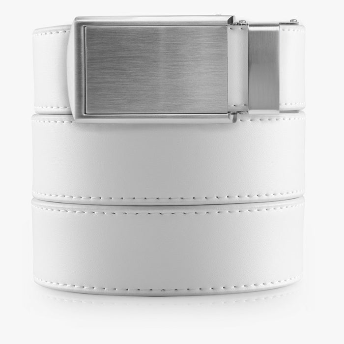 White Faux Leather