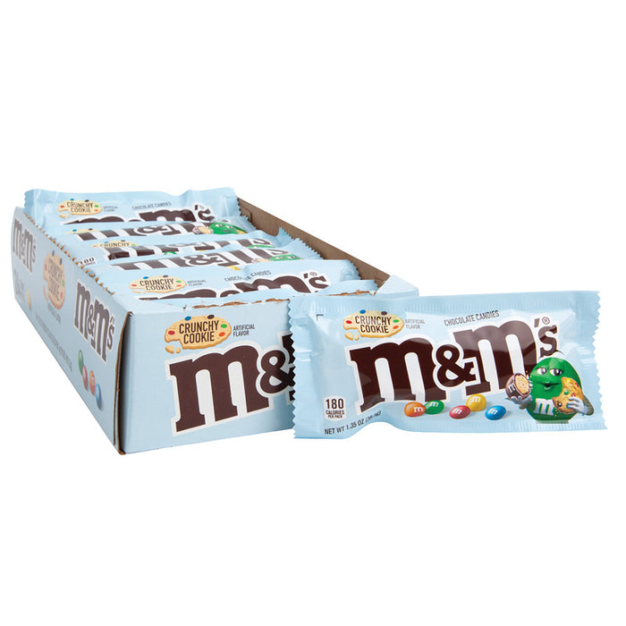 M&M's Crunchy Cookie Chocolate Candy - 24 Count