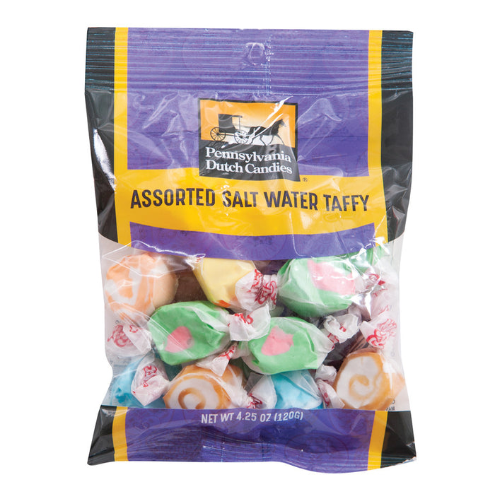 Pennsylvania Dutch Co. Salt Water Taffy Assorted Peg Bag - 12 Count