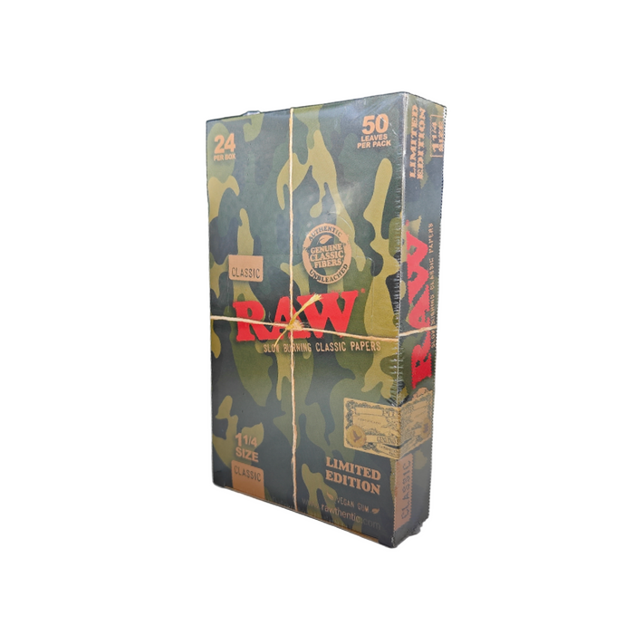 RAW Classic Camo 1 1/4 24ct 50leaves Pack