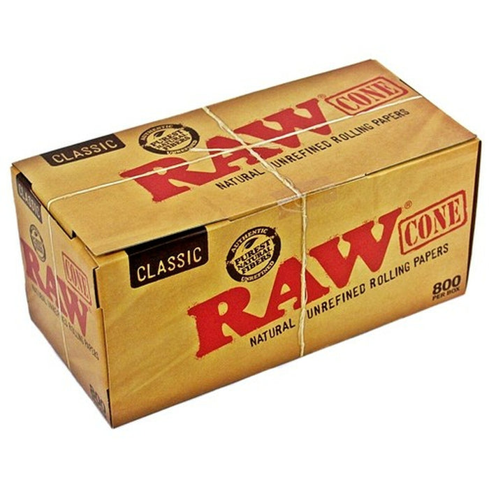 RAW King SIze CLassic Lean Cones 800ct