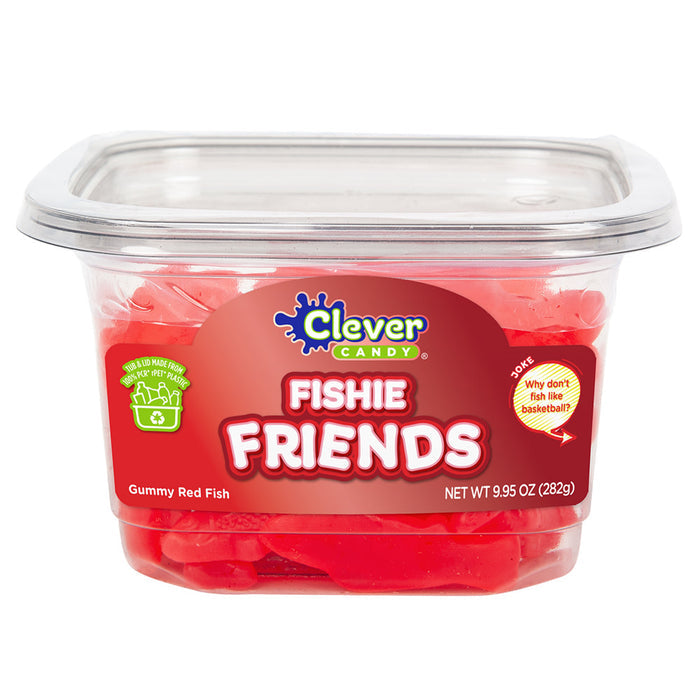 Red Fish Gummy Candy Tub - 12 Count