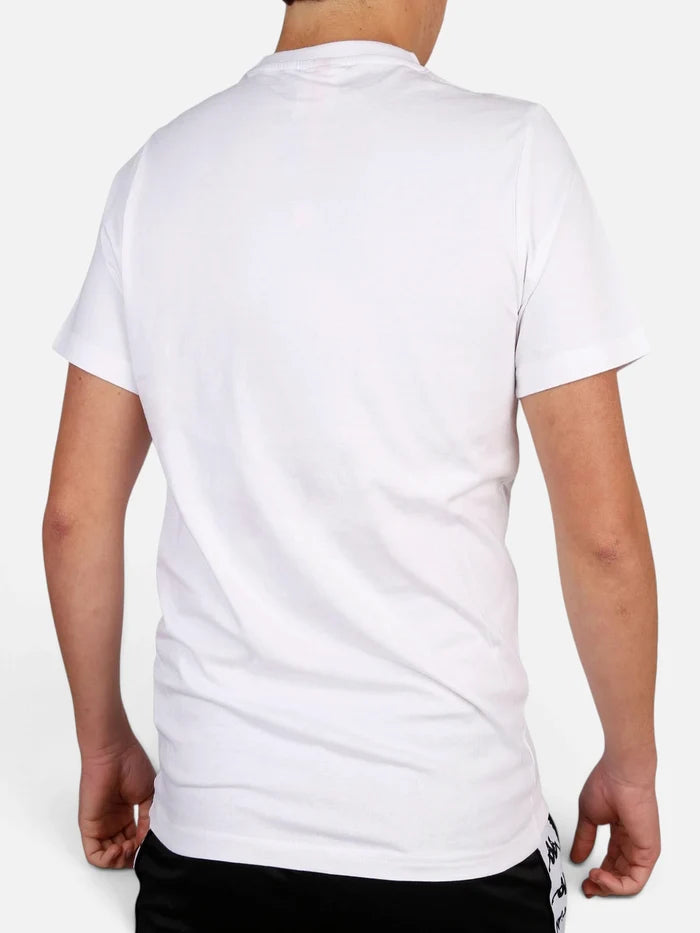 Remera Kappa Authentic Monthy Blanco
