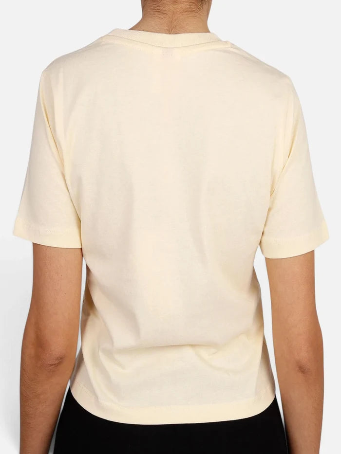 Remera Mujer Kappa Authentic Truks Beige Naturale