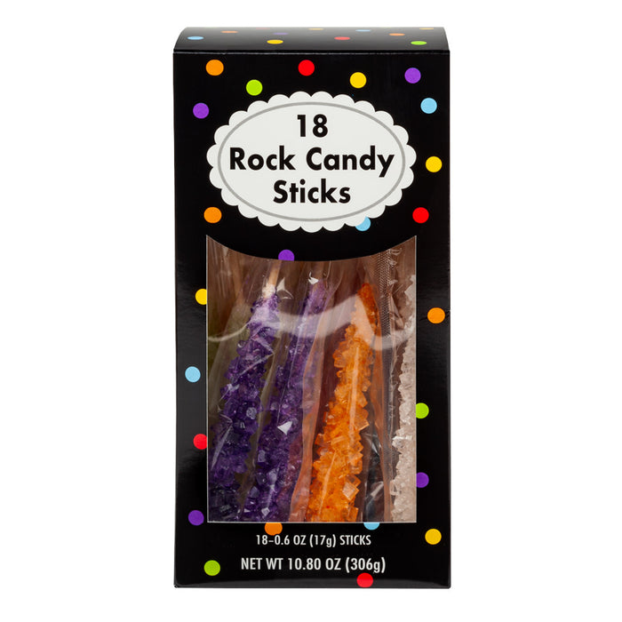 Rock Candy Assorted Wrapped Hard Candy - 4 Count
