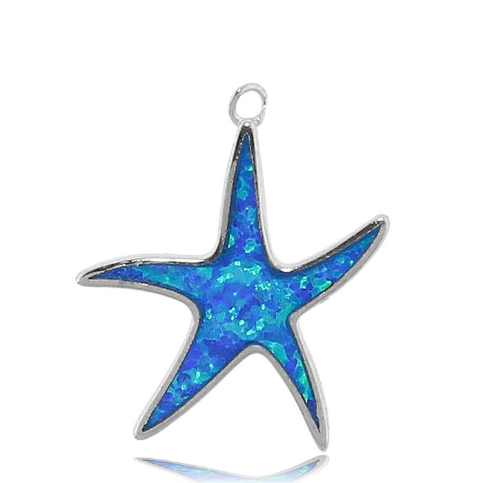 Sardonyx Stone Bracelet with Star of the Sea Sterling Silver Charm