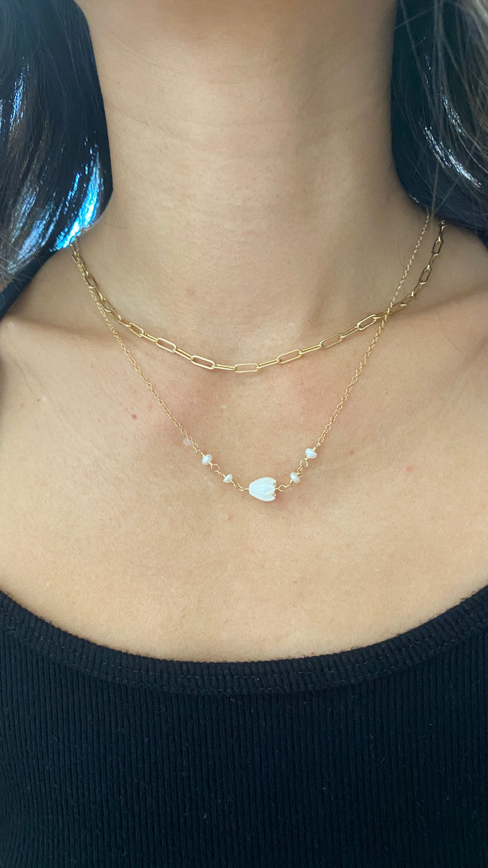 Single Pikake necklace