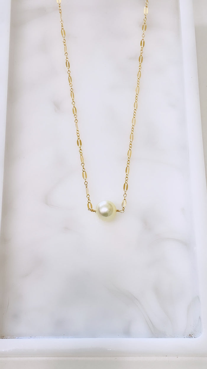 South Sea Pearl bar necklace