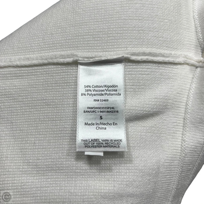 Sweater Cardigan By Free Assembly In Cream, Size: S