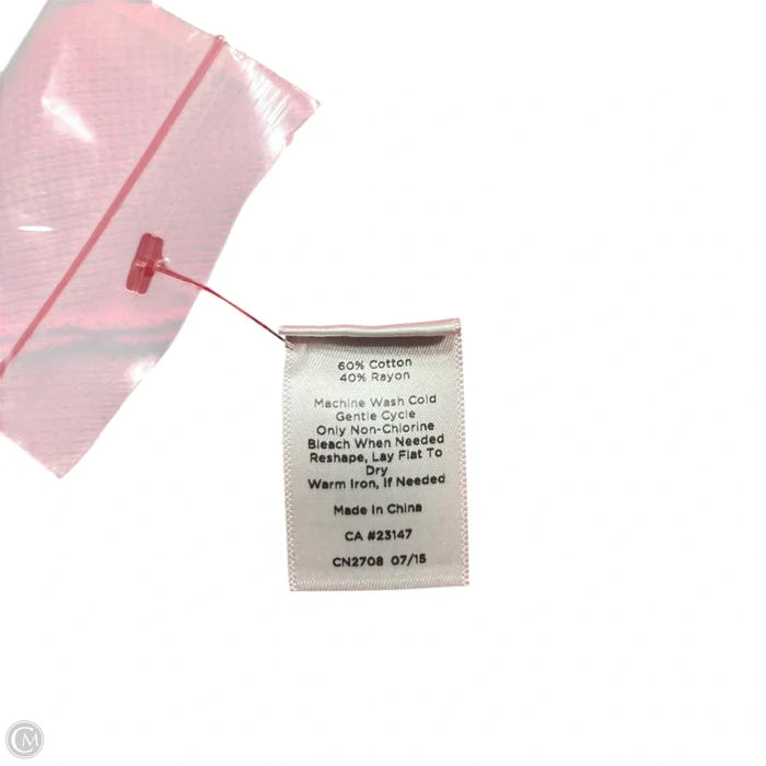 Sweater Cardigan By Talbots In Pink, Size: 3x