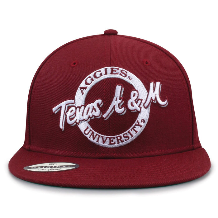 Texas A&M Flat Brim Snapbacks