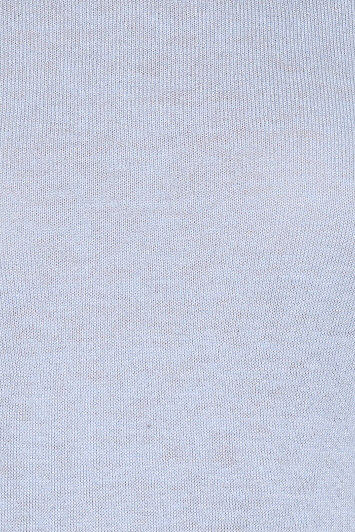 Petal and Pup USA KNITWEAR Tillie Lace Trim Cardigan - Pale Blue