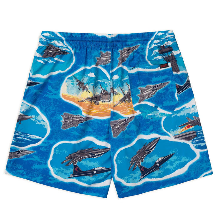 RSVLTS Top Gun Top Gun "Goose Hawaiian" _ Hybrid Shorts Top Gun "Goose Hawaiian" _ Hybrid Shorts
