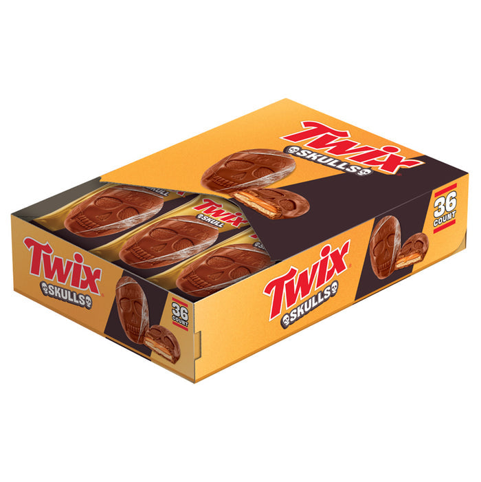 Twix Skulls Candy Bars - 36 Count