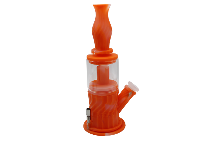 Waxmaid 4-in-1 Double Percolator Water Pipe
